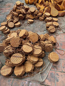 Panier décoratif en jacinthe d'eau dernier arrivage pour célébrer la famille lors d'événements spéciaux meilleur vente en gros - Product Image 6