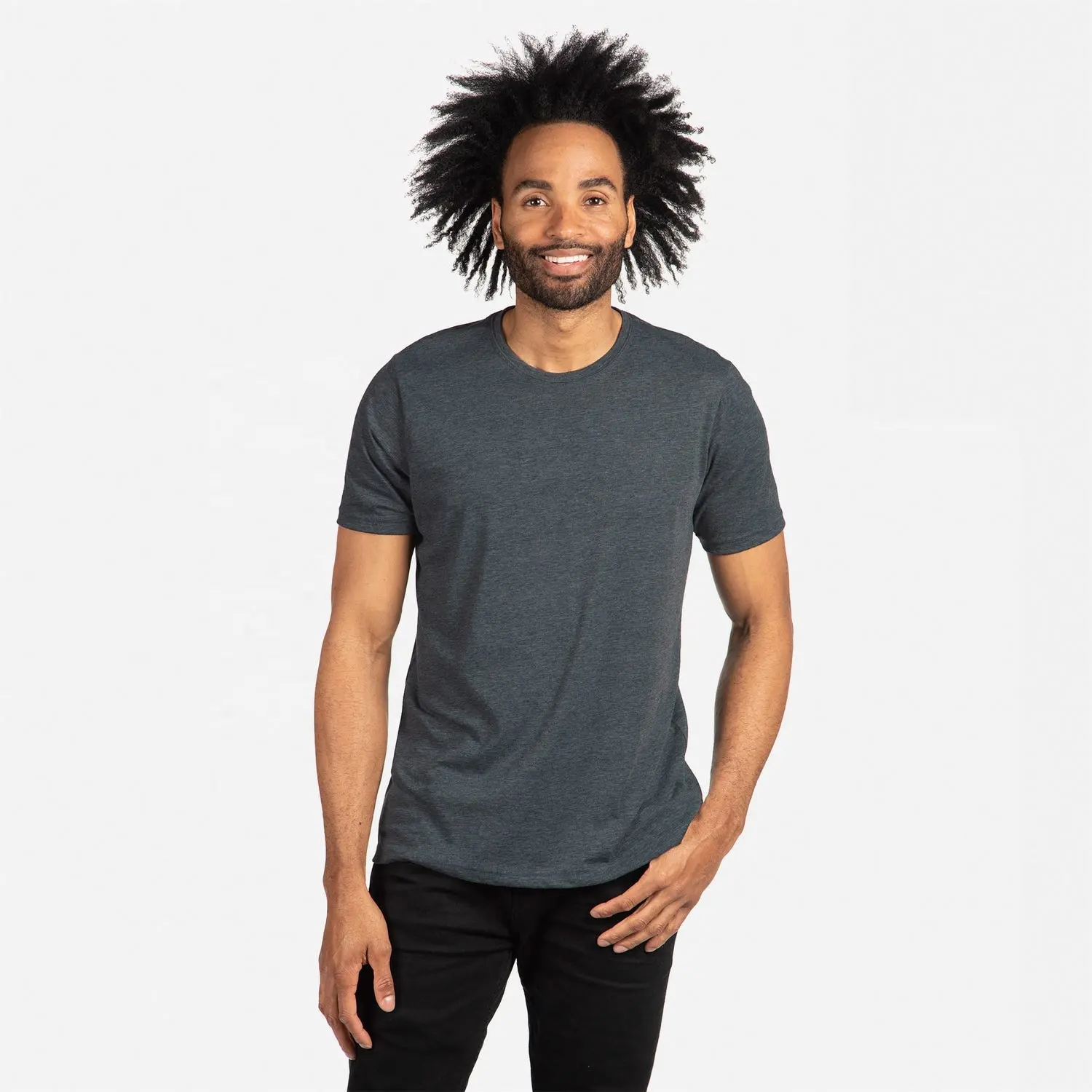 Antike Denim nächstes Niveau Bekleidung 6200 Unisex Festival T-Shirt basic einfarbig schlicht herren Slim Fit atmungsaktiv T-Shirt W