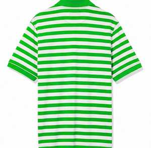 Camisa DROGEN EXPORT 2026 para Hombre, Verde y Blanca, Estilo Vintage, con Botones, Manga Corta, Transpirable, Tejido de Algodón y Poliéster, 220g - Product Image 2