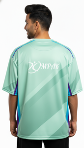 Camiseta Urbana Casual de Gran Tamaño para Hombre, Sublimada, Estilo Urbano - Product Image 2