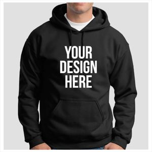 Sudadera con capucha de moda personalizada, holgada, de alta calidad, con cremallera de cuarto, forro y estampado de silicona, estilo urbano, para hombre y mujer - Product Image 4