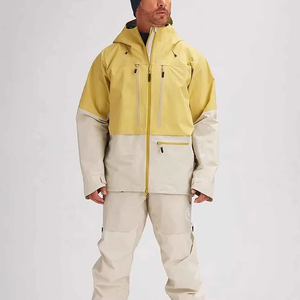 Traje de Esquí de Invierno Ajustado OEM, Cortavientos, Cálido, de Una Pieza, de Alta Calidad, con Logotipo Personalizado, Mono con Cremallera, Traje de Esquí - Product Image 1