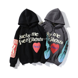 Sudadera con Capucha Bordada de Moda Urbana, Gruesa, de Algodón y Felpa, Transpirable y Ecológica para Viajes de Invierno, Deportes y Uso Diario - Product Image 1