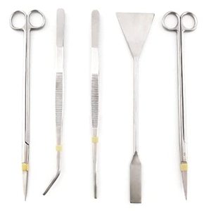 Kit de Herramientas para Acuario, Juego de Mantenimiento de Acuarios de Acero Inoxidable, Fabricante - Product Image 2