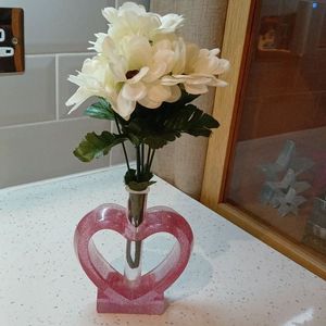 Modern Resin Tabletop Vase Unique Floral Display Container For Home Decor Wedding And Event Settings - Product Image 2