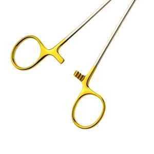 Portaagujas Crile-Wood de 180 mm 20-164-180, Juego de Instrumentos Quirúrgicos de Acero Inoxidable para un Control Seguro de la Sutura, Manual - Product Image 6