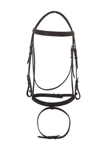 Brides Qualité supérieure Saut à cheval Brides d'équitation en cuir anglais - Product Image 5