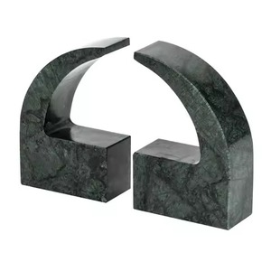 Qualité supérieure, élégant, pour le bureau, l'école, la bibliothèque, la maison, décoration, ancre nautique en laiton sur base en bois, nautique - Product Image 6