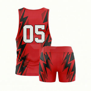 Uniforme de Atletismo con Logotipos de Equipos, Estilo Americano, Traje para Maratón con Impresión por Sublimación Completa - Product Image 2