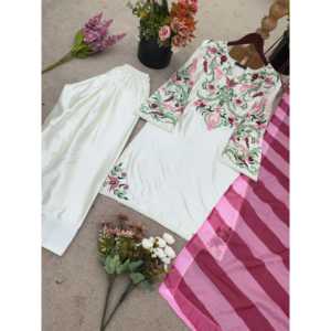 ชุดเสื้อผ้างานปาร์ตี้สำหรับผู้หญิงชุดสวมใส่ด้านบนล่างและสวยงาม - Product Image 4