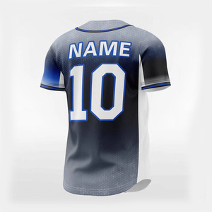Camiseta de Béisbol Nueva Personalizada de Alta Calidad al por Mayor, Camisetas Deportivas de Poliéster para Hombre, Camisetas de Béisbol Bordadas Personalizadas - Product Image 5
