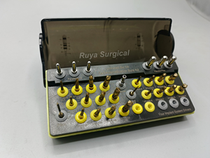 Juego de 29 Piezas de Fresas para Implantes Dentales Quirúrgicos, Osseodensificación, Pernos Paralelos, Levantamiento de Seno Maxilar, Injerto Óseo Manual - Product Image 6