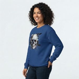 Sweat-shirt pour femme de haute qualité avec impression graphique moderne, construction confortable en polaire, impressions créatives - Product Image 5