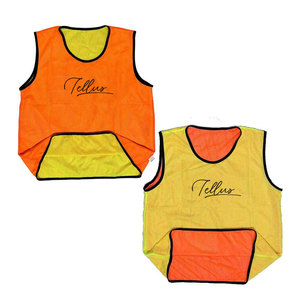 New Custom Wholesale Reversible <b>Training</b> <b>Bibs</b> Soccer Vest Scrimmage Outdoor Sports Vests High Quality Reversible Soccer Vest - Product Image 1