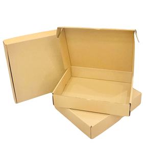 Wholesale 2mm <b>Recycled</b> Materials Corrugated Cardboard Self Erecting Carton Box for <b>Gift</b> Crafting Shipping Air Sea Express - Product Image 2