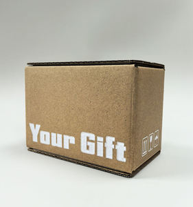 Boîte d'expédition écologique personnalisée avec logo, en carton kraft portable, en papier ondulé - Product Image 2