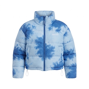 Women's Hooded Quilted Puffer Jacket with <b>Belt</b> Sublimation Winter Coat Very Warm Padded Outdoor Style Casual Outerwear New Style - Product Image 4