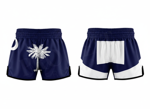 Shorts de boxe Muay Thai personnalisés à prix de gros, dernière conception, pour entraînement de combat, MMA, kickboxing, sport et athlétisme - Product Image 2