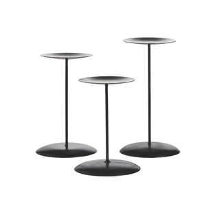 Vintage Style Brass Finish Tapered Candle Holders Artisanal <b>Decorative</b> Metalware for Mantle & Dining <b>Table</b> <b>Decor</b> - Product Image 6