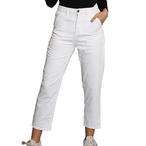 Pantalones Vaqueros de Mujer de Primera Calidad, Más Vendidos, para Venta en Línea, Color Sólido, Cómodos - Product Image 1