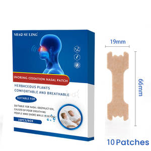 Lot de patchs anti-ronflement personnalisés pour soulager la congestion nasale causée par le rhume, les allergies et la rhinite - Product Image 3