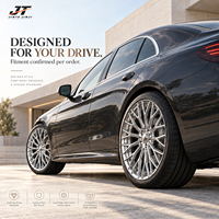 Jantes forgées multi-branches en Y de 18 à 22 pouces, finition argent poli, 5x112 5x114.3 Monobloc VIW-152 pour BMW Audi Mercedes-Benz