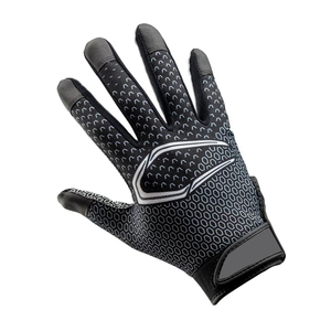 Modern Style American Football <b>Gloves</b> Breathable Lightweight <b>Moisture</b> Wicking UV Protection <b>Hand</b> Grips Custom Logo Printed - Product Image 6