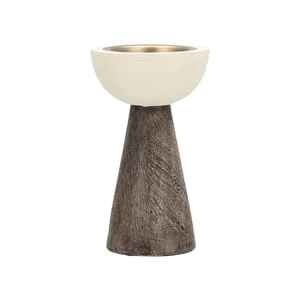 Quemador de incienso de resina y madera hecho a mano de primera calidad, con acabado pulido, elegante Mabkhara para Ramadán, Eid, festividades, nuevo soporte para incienso. - Product Image 2