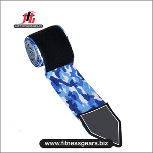 ผ้าพันมือพิมพ์ลายตามสั่ง JUST FITNESS GEARS ผลิตจากโพลีเอสเตอร์ สำหรับการเพาะกาย ระบายอากาศได้ดี ทนทาน ปิดด้วยสายรัด ใช้สำหรับป้องกันขั้นพื้นฐาน - Product Image 6