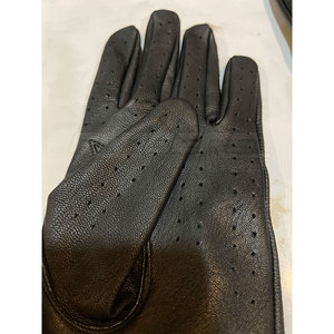 Black Leather Driving <b>Gloves</b> Premium Soft Leather Grip <b>Gloves</b> Comfortable Wear Wholesale Classic Mens Driving <b>Gloves</b> - Product Image 2