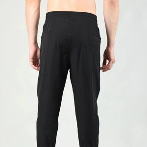 Pantalones Deportivos Casuales de Lona con Logotipo Personalizado, Cintura Media Elástica, para Gimnasio y Fitness - Product Image 2