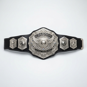 Cinturón de Campeonato Personalizado Premium, Trofeo Deportivo Personalizado, Cinturón de Premio con Placa de Metal y Correa de Cuero, Fabricante de Cinturones para Ganadores de Torneos - Product Image 2