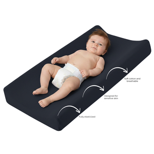 Housse de matelas à langer pour bébé, tissu doux et durable pour un usage quotidien - Product Image 3