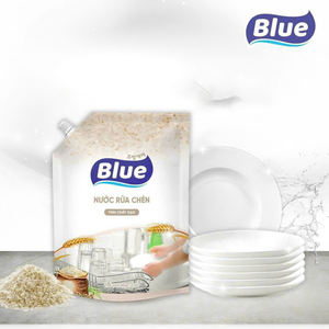 High Quality 2.1L Green <b>Bean</b> Dishwashing Liquid Detergent Disposable <b>Bag</b> with Spout from Viet Nam - Product Image 5