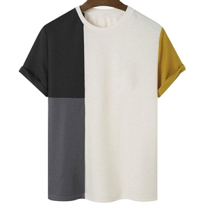 เสื้อยืดผู้ชายดีไซน์ล่าสุด ผ้าฝ้าย 100% คุณภาพสูง ปรับแต่งได้ตามต้องการ เสื้อเปล่าสไตล์สตรีทแวร์ เป็นมิตรกับสิ่งแวดล้อม แห้งเร็ว น้ำหนัก 220 กรัม - Product Image 1