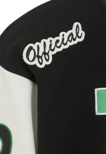 Veste de baseball unisexe respirante pour l'automne avec logo personnalisé, broderies chenille et patchs - Product Image 3