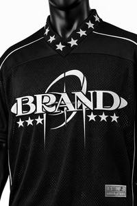 Camiseta de Fútbol para Niños con Logotipo y Color Personalizados, con Nombre, de Secado Rápido, Tejido Transpirable de Alta Calidad, Ropa Deportiva - Product Image 4