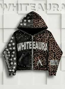 Sweat à capuche personnalisé de 450 GSM, poids lourd |   Streetwear |   Conception solide à structure divisée |   Polaire 100% polyester |   Écologique |   OEM - Product Image 5