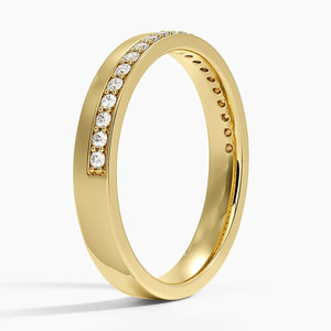 Elegante Anillo Minimalista con Diamantes Engastados en Canal LR - Product Image 3