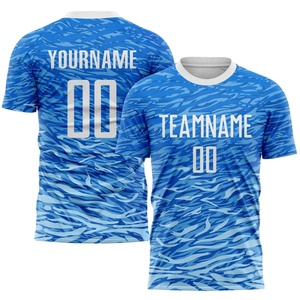 ชุดฟุตบอลชายแบบใหม่ โพลีเอสเตอร์ 100% ลายพิมพ์ 3 มิติ แบบรีดร้อน เสื้อกล้ามแขนสั้น ปิดด้วยเชือกผูก - Product Image 4