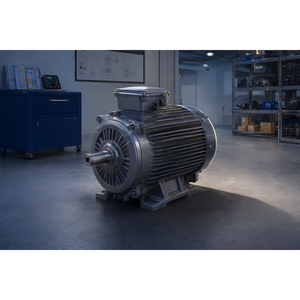 Motor Eléctrico Trifásico de CA de 90 kW (120 HP), 720 RPM, 8 Polos, Montaje a Pie, 380V, 50/60 Hz - Product Image 1