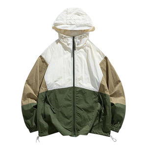 เสื้อแจ็คเก็ตกันลมไนลอนแบบยูนิเซ็กซ์ ปี 2025 น้ำหนักเบา ระบายอากาศได้ดี มีไซส์พลัส ปิดด้วยซิป กันน้ำ แขนเสื้อยืดหยุ่นได้ มีหลายสี - Product Image 1