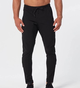 Pantalon de jogging décontracté pour homme en toile, taille mi-haute, coupe large, idéal pour le sport et la gym - Product Image 2
