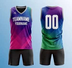 Tenues de basketball entièrement sublimées, faible MOQ, réversibles, avec logo d'équipe personnalisé, ensembles de maillots de basketball pour hommes 2026 - Product Image 3