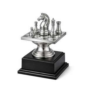 Event Award Souvenir Competition <b>Cup</b> Medal Zinc Gold-Plated UV Printing Custom Chess <b>Trophy</b> Small Soft Enamel - Product Image 4