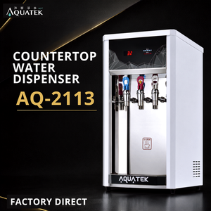 Distributeur d'eau de comptoir de type standard AQ-2113, distributeur d'eau à trois températures, 910W avec garantie d'un an - Product Image 1