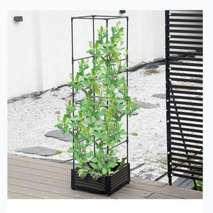 กระถางปลูกต้นไม้พร้อมเสาค้ำต้นไม้แบบมีล้อ - Product Image 2