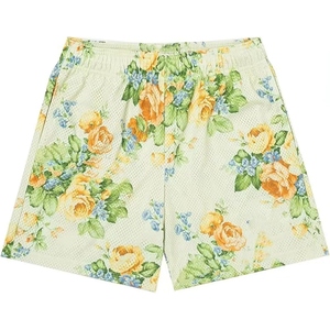 Shorts de sport pour homme en mesh vert camouflage, imprimé par sublimation, séchage rapide, pour la gym, la course à pied et les loisirs. - Product Image 6