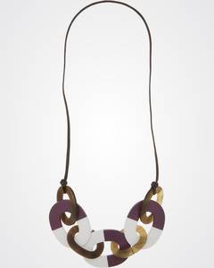 Collar con Colgante de Cuerno de Búfalo Hecho a Mano, con Cuentas, Diseño Personalizado Ecológico, 18 Pulgadas, Joyería para Fiestas - Product Image 1