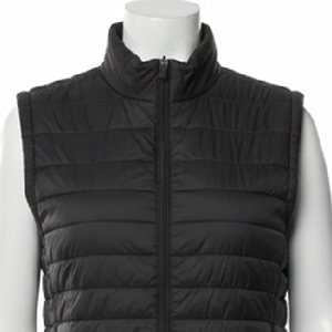 เสื้อกั๊กคุณภาพสูง น้ำหนักเบา ทรงบับเบิ้ล ผลิตจากโพลีเอสเตอร์ 100% ไม่มีแขนเสื้อ บุด้วยใยสังเคราะห์ 150 กรัม พร้อมซิปที่กระเป๋าและด้านหน้า - Product Image 3